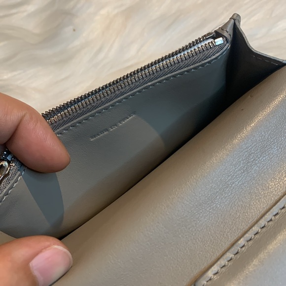 Burberry Chalk Pink Embossed Crest Leather Card Coin Wallet - Picture 9 of 17